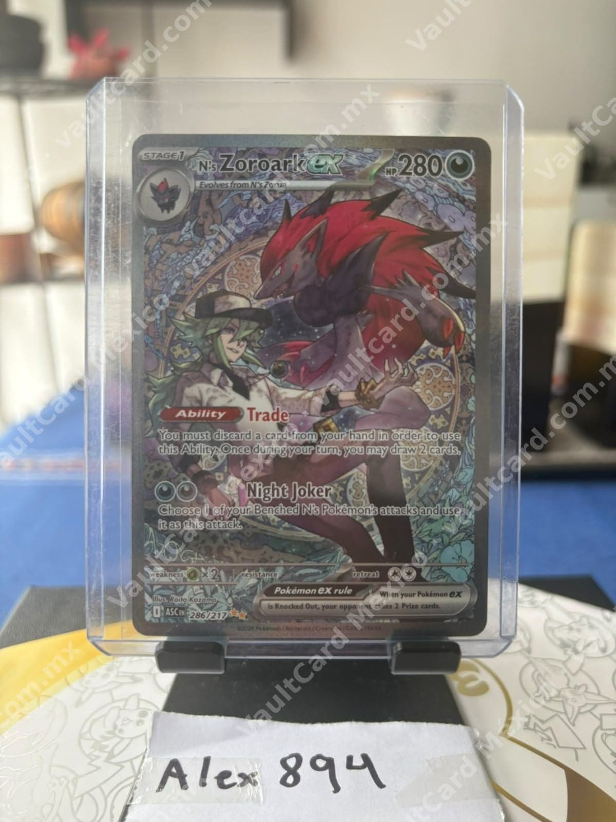 N's Zoroark ex 286/217 - (ASC) Inglés - Special Illustration Rare