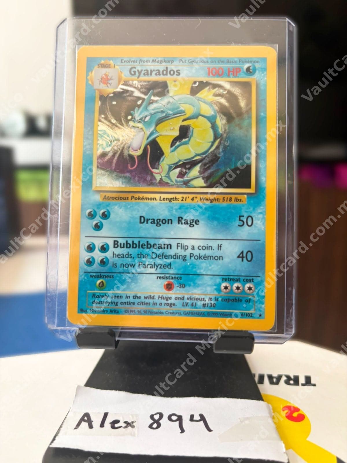 Gyarados 6/102 Holo Rare NM - Base Set