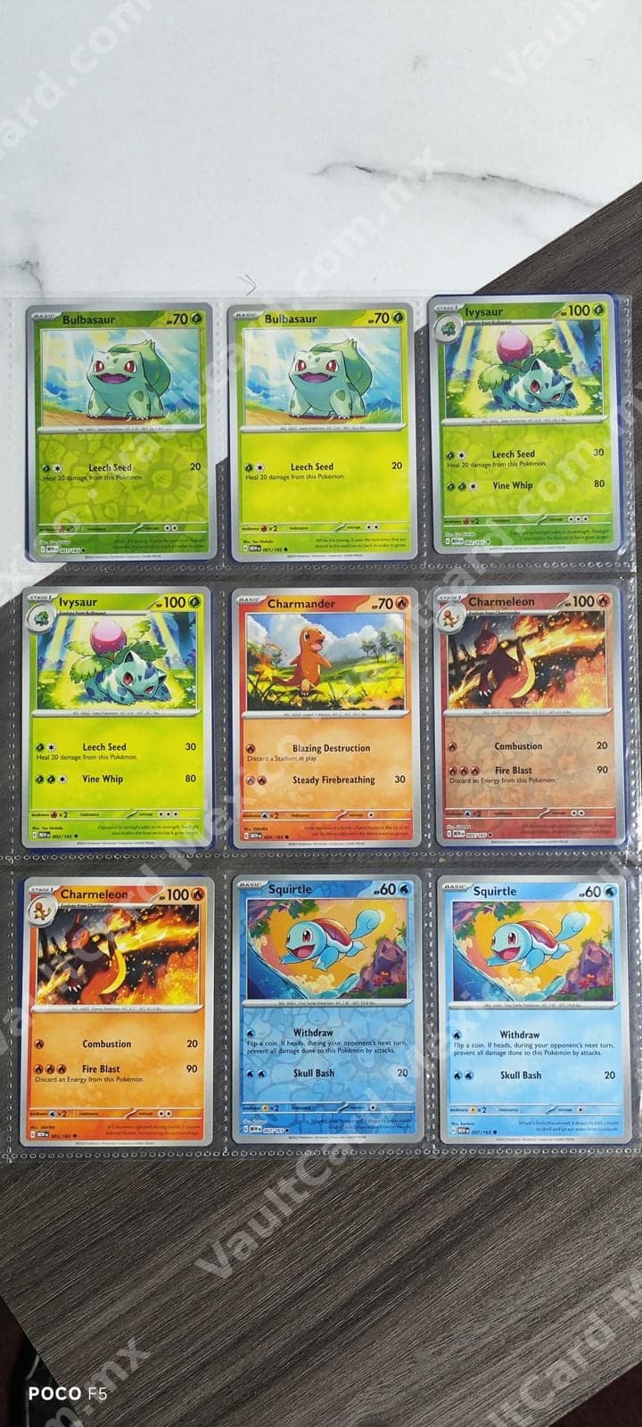 Lote Cartas Pokémon 151..más de 230 cartas normales,holo y reverse holo