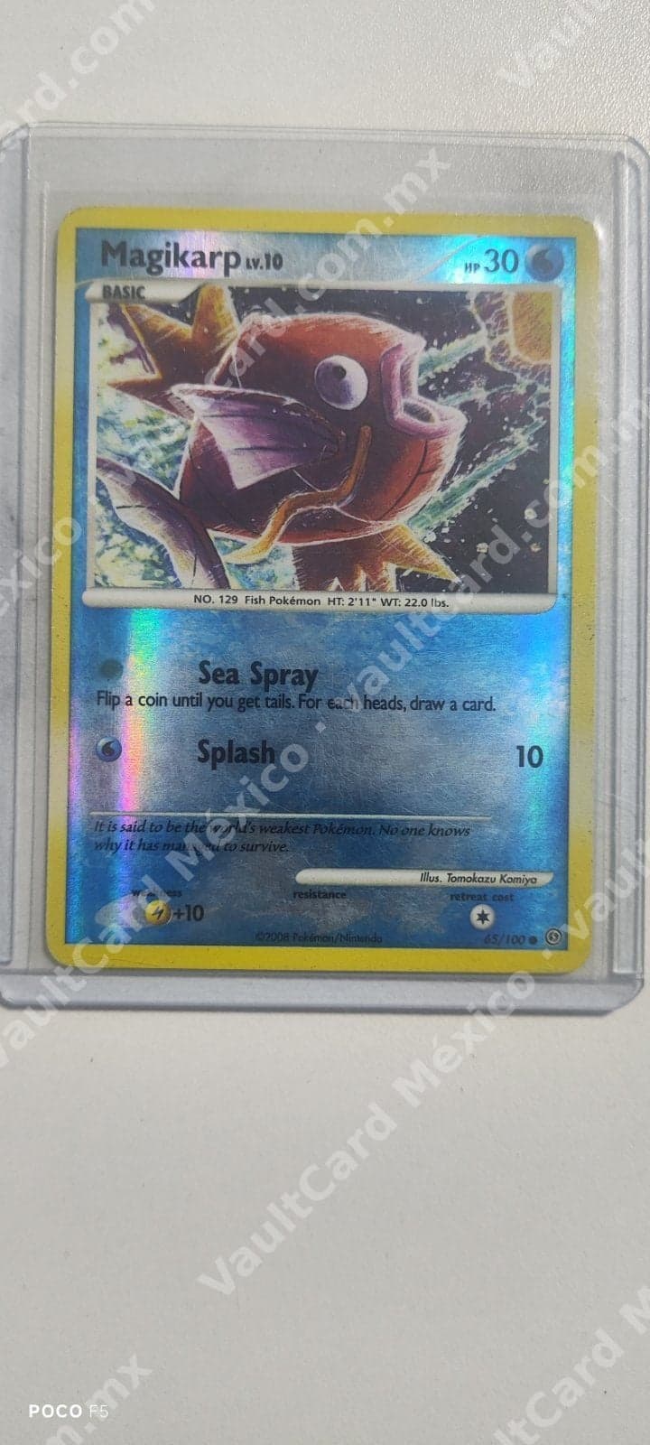 Magikarp 65/100 - Stormfront holo reverse Inglés re