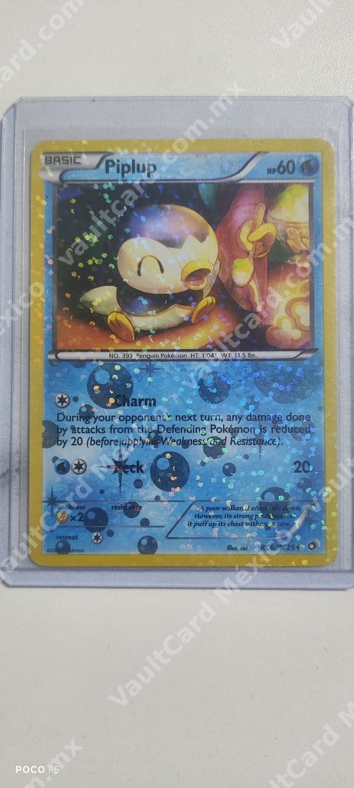 Piplup RC6/RC25 - Radiant Collection Inglés