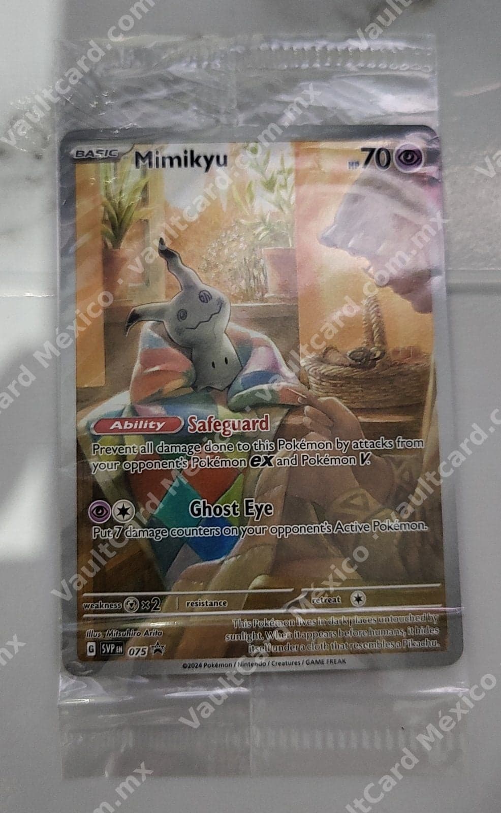 Mimikyu 075 - Promo (SVP) Inglés Sellado