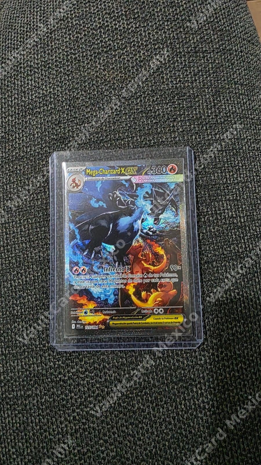 Mega-Charizard X ex 125/094 - (PF1a) Español Full Art