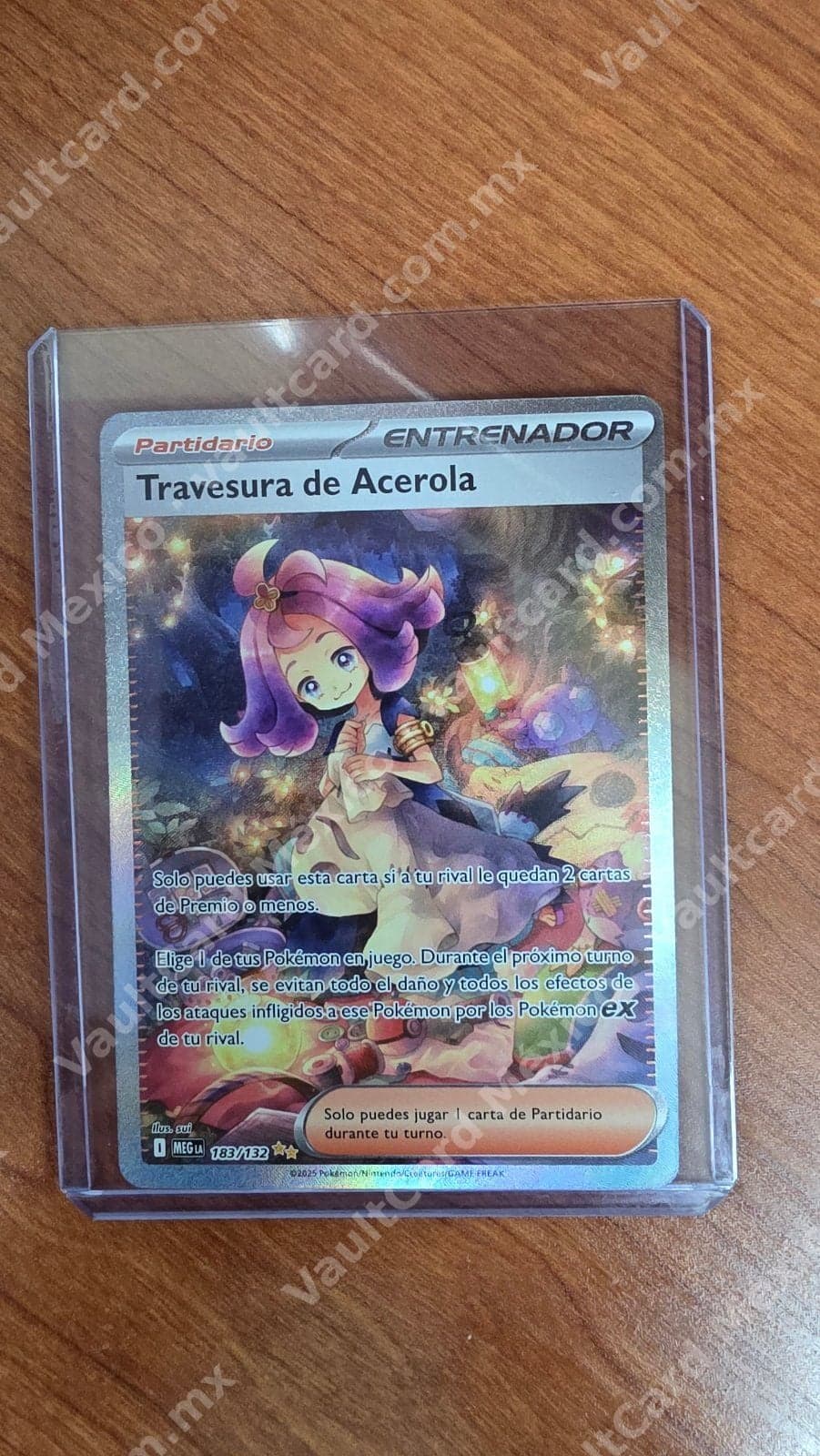 Travesura de Acerola 183/132 (MEG) Full Art - Español