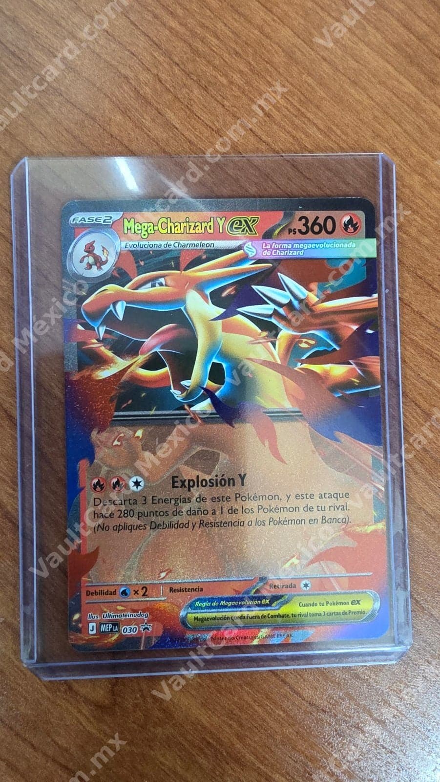 Mega-Charizard Y ex 030 (MEP) Promo Español
