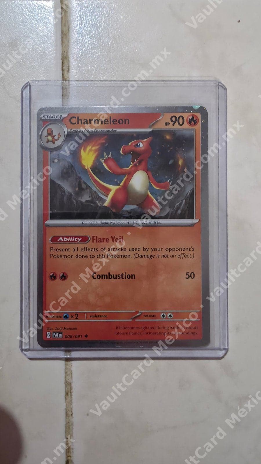 Charmeleon 008/091 - Paradox Rift (PAF) Inglés
