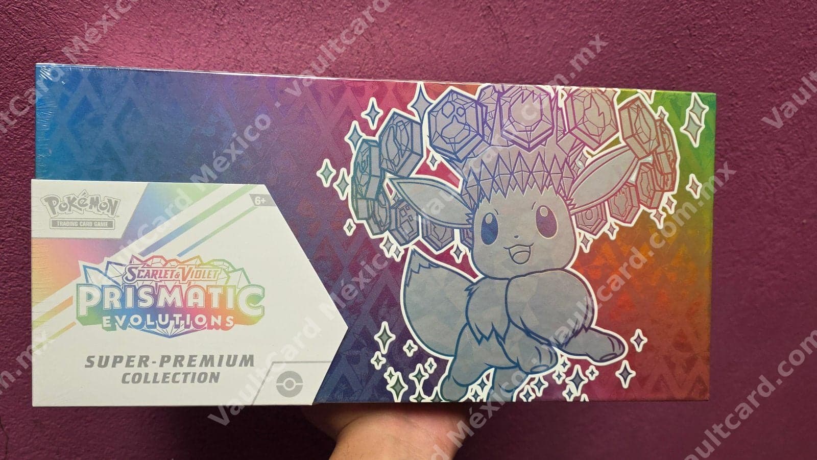 Super-Premium Collection Prismatic Evolutions (PRE) Scarlet & Violet - Inglés Sellado