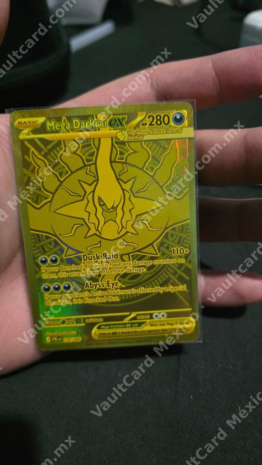 Mega Darkrai ex 120/084 Gold - (PBL) Inglés
