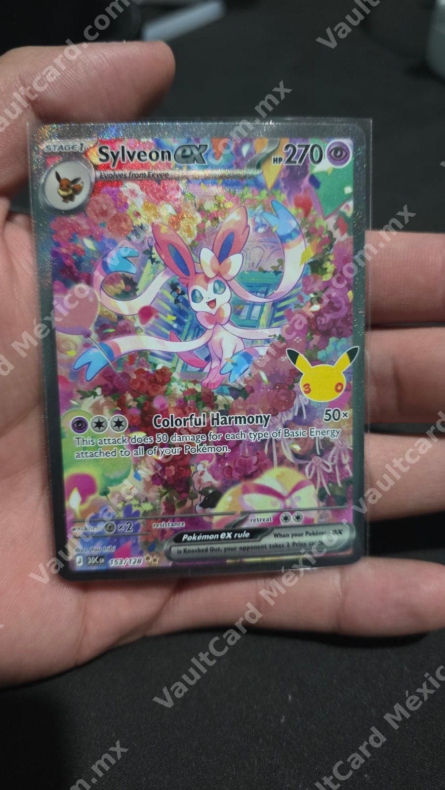 Sylveon ex 153/128 - 30th anniversary