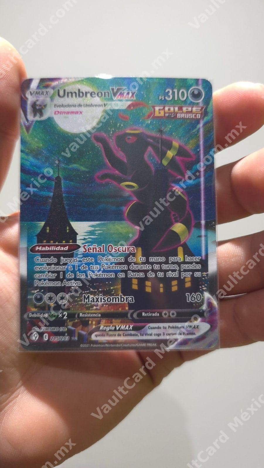 Umbreon VMAX 215/203 - Evoluciones Celestiales (EVS) Español - Alt Art