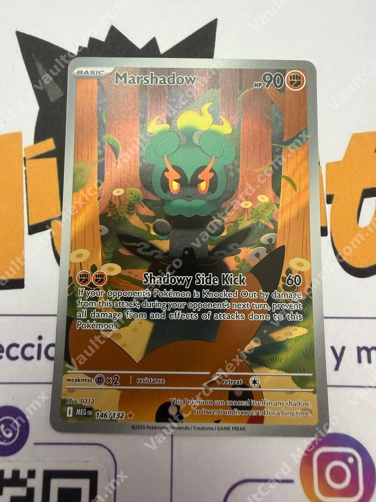 Marshadow 146/132 - (MEG) Inglés Illustration Rare