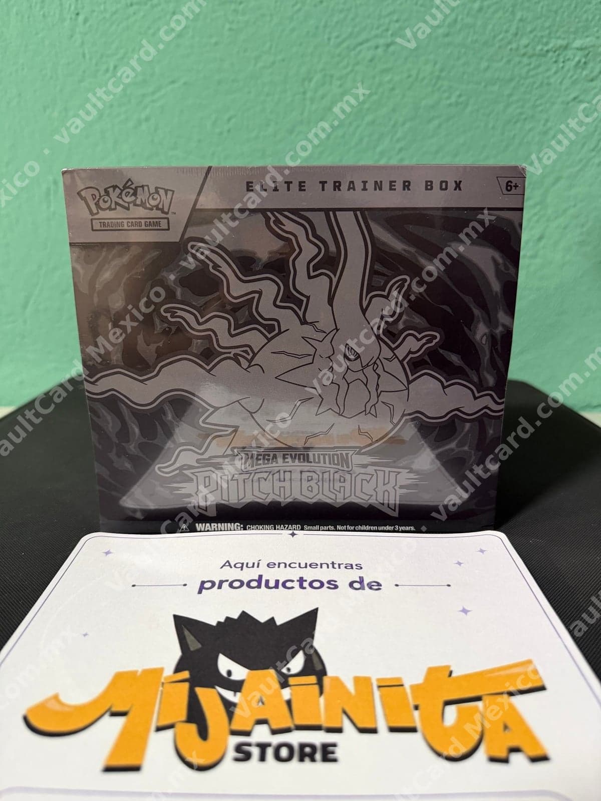 Pokémon TCG Elite Trainer Box Mega Evolution Pitch Black - Inglés Sellado