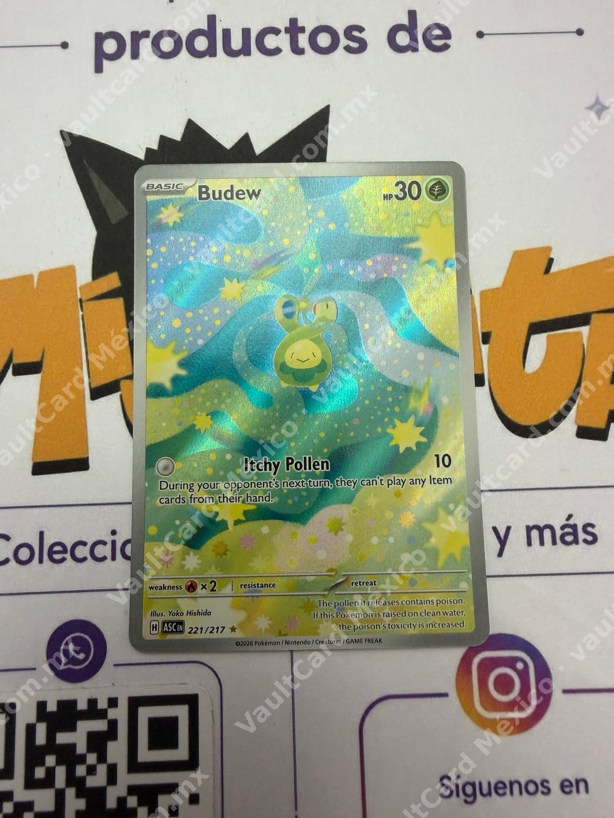 Budew 221/217 - (ASC) Inglés - Illustration Rare