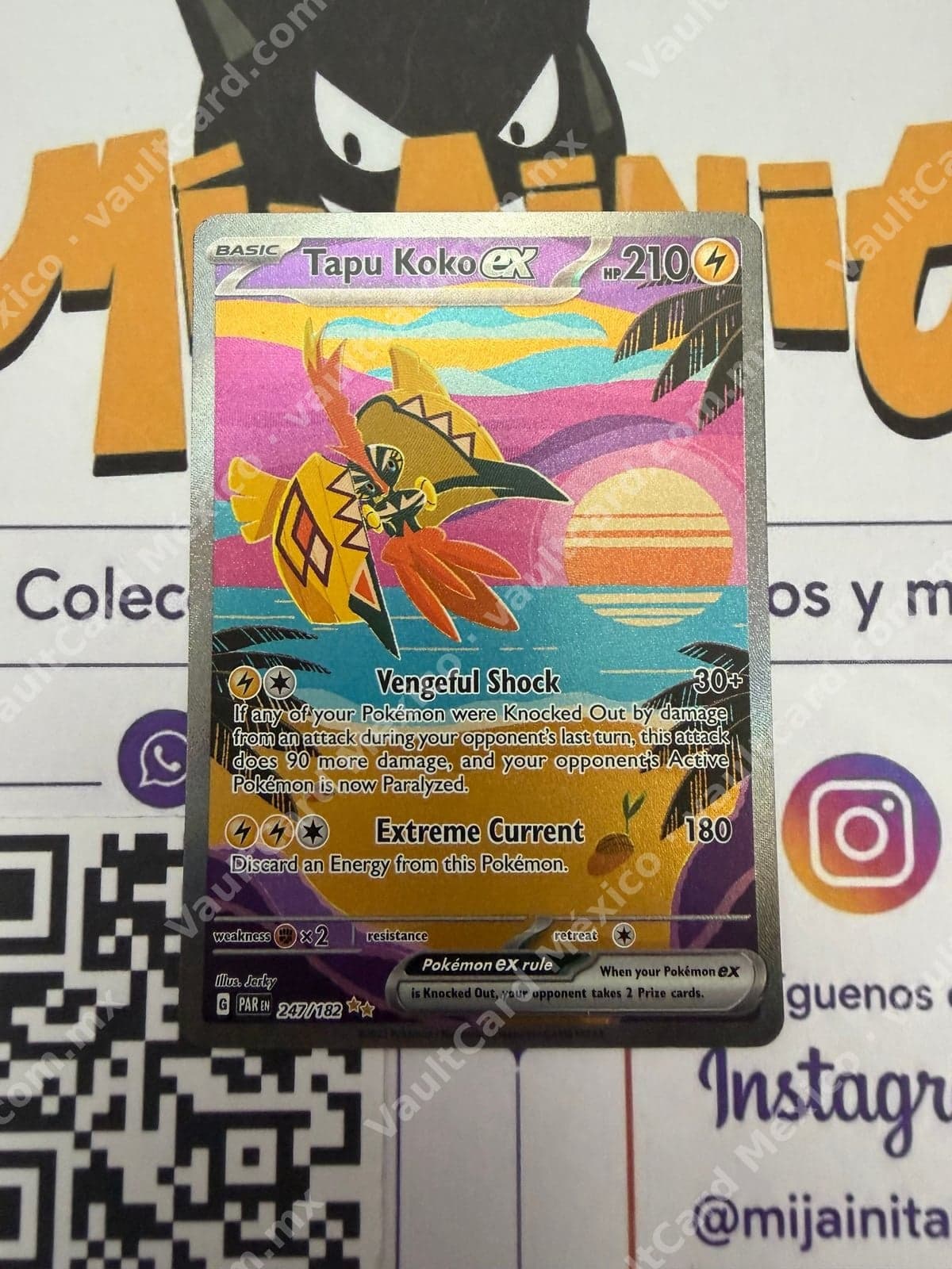 Tapu Koko ex 247/182 - Paradox Rift (PAR) Inglés
