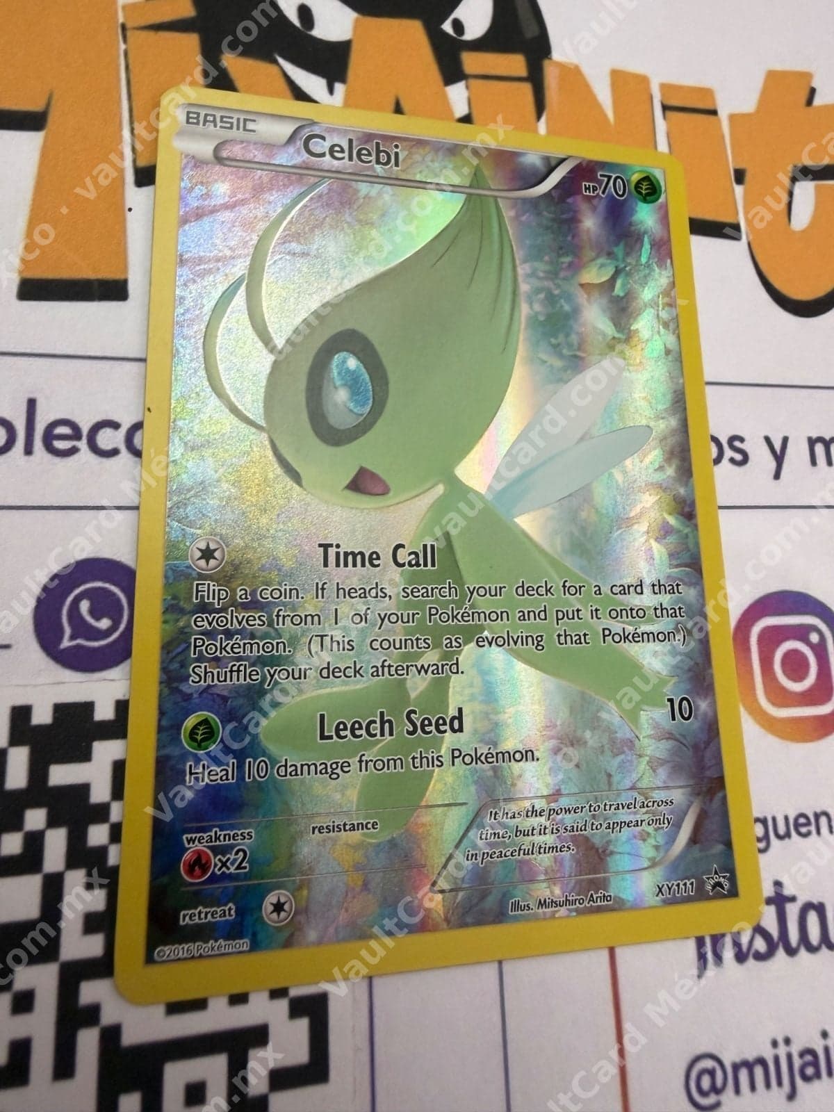 Celebi XY111 - Promo Holo XY Black Star Inglés