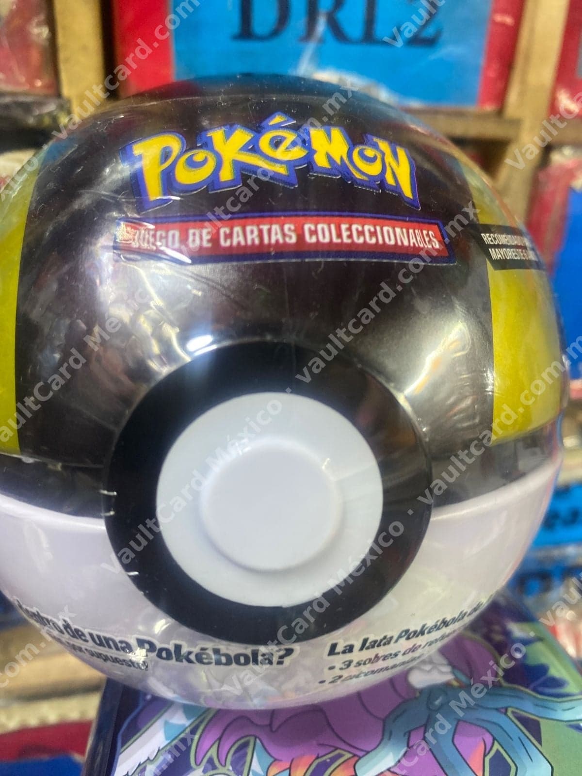 Lata Pokébola Pokémon TCG - Ultra Ball Sellada (Español)