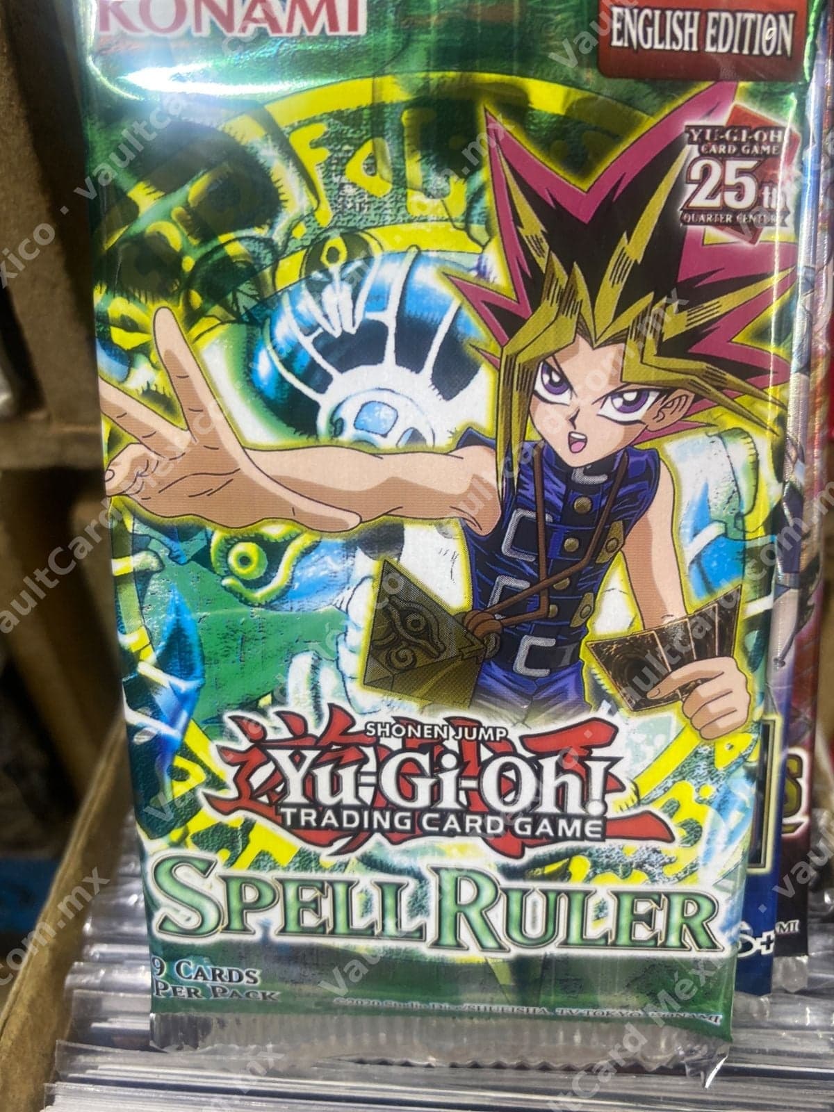 Sobre Sellado Yu-Gi-Oh! Spell Ruler - English Edition (25th Anniversary) 9 Cartas