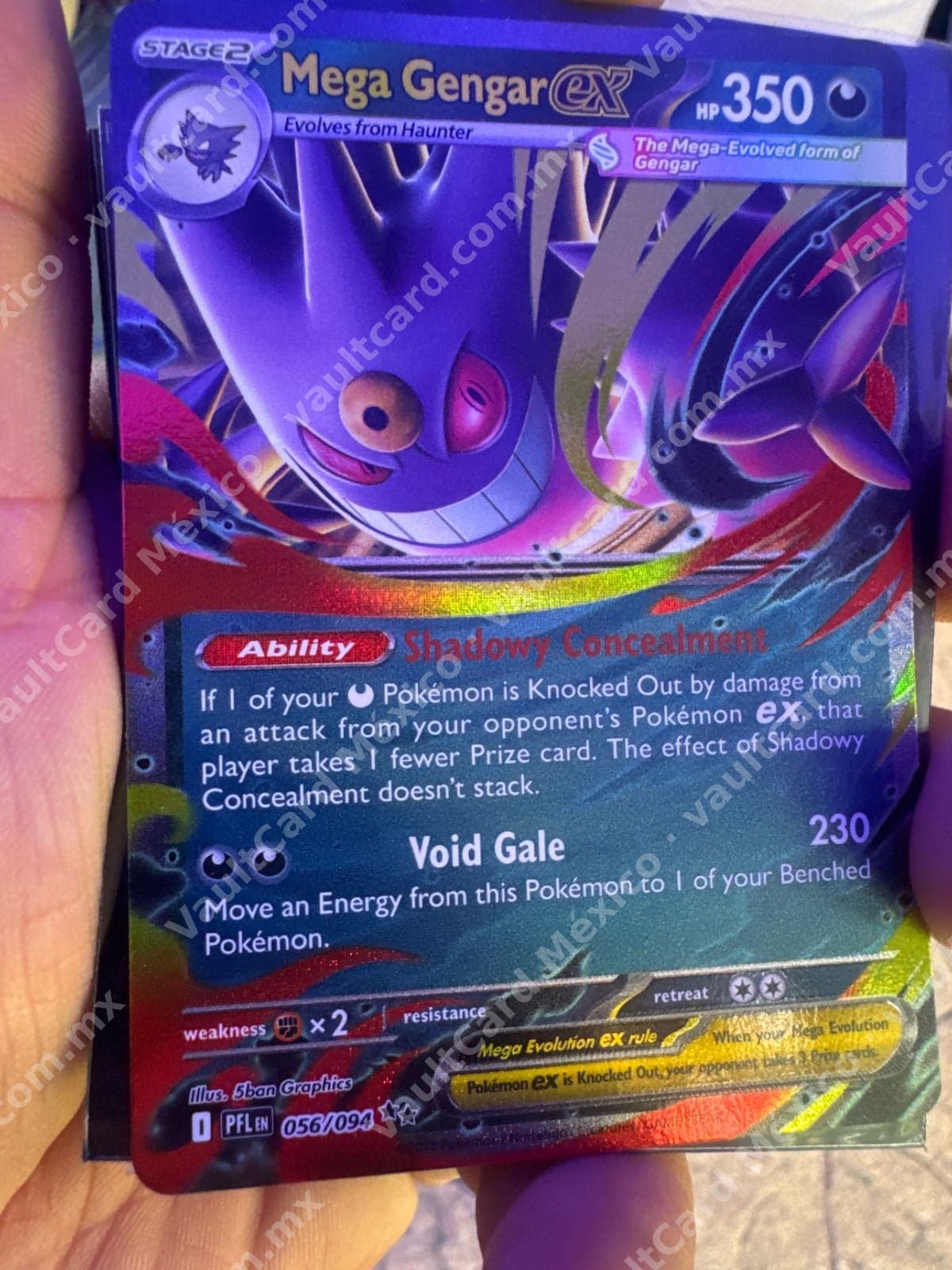 Mega Gengar ex 056/094 - (PFL) Inglés
