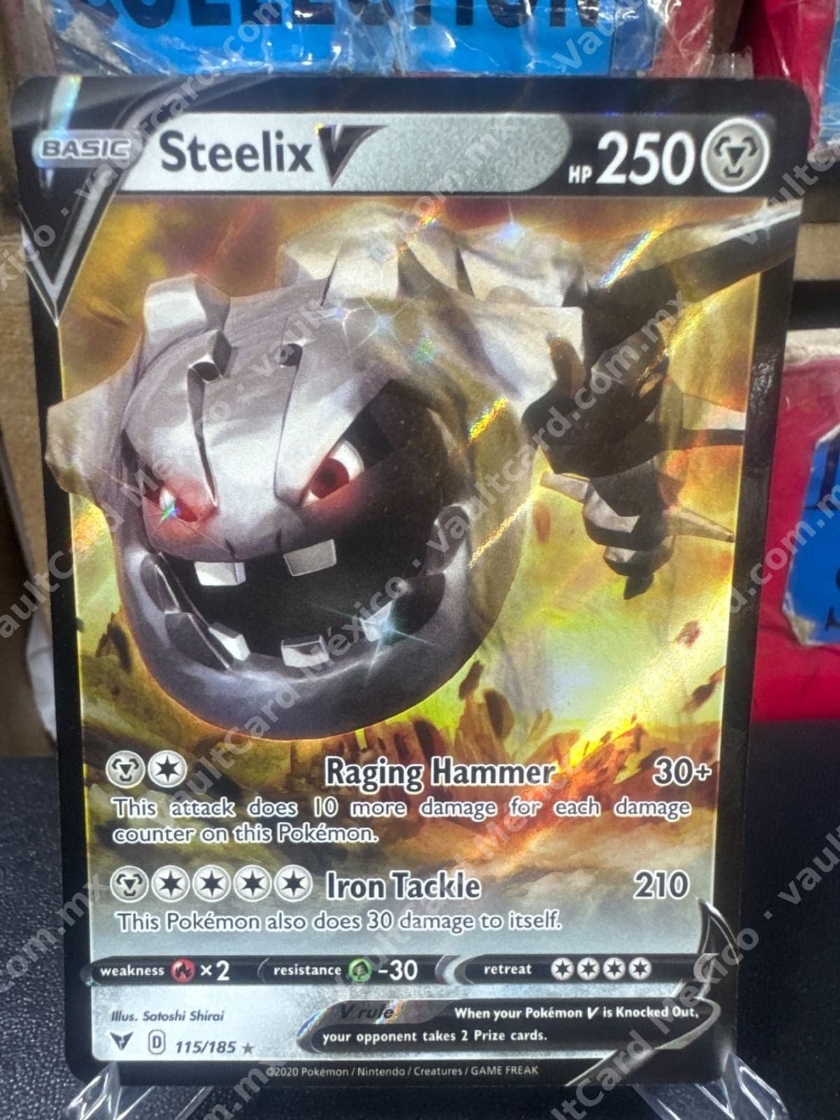 Steelix V 115/185 - Vivid Voltage Inglés