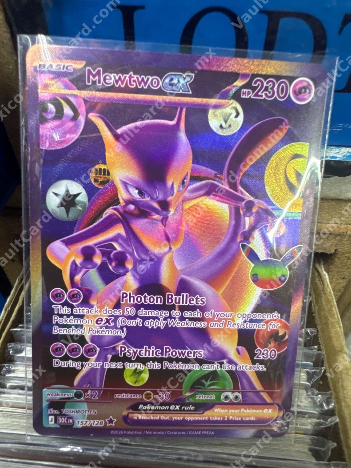 Mewtwo ex 157/128 - Inglés Full Art