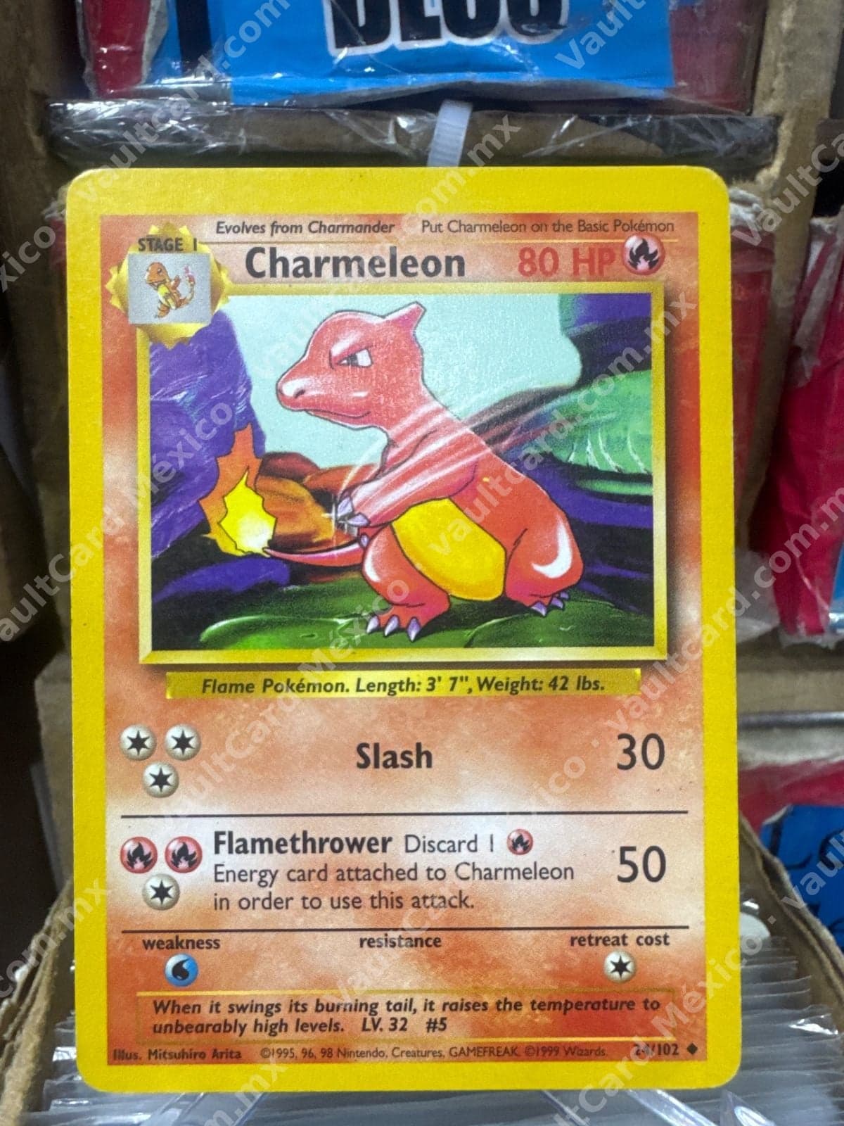 Charmeleon 24/102 - Base Set Inglés