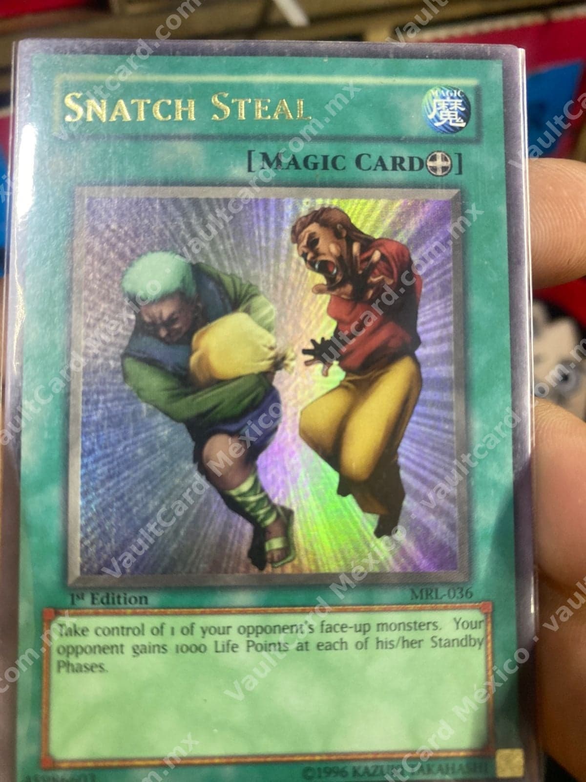 Snatch Steal MRL-036 1st Edition Secret Rare Inglés Yu-Gi-Oh!