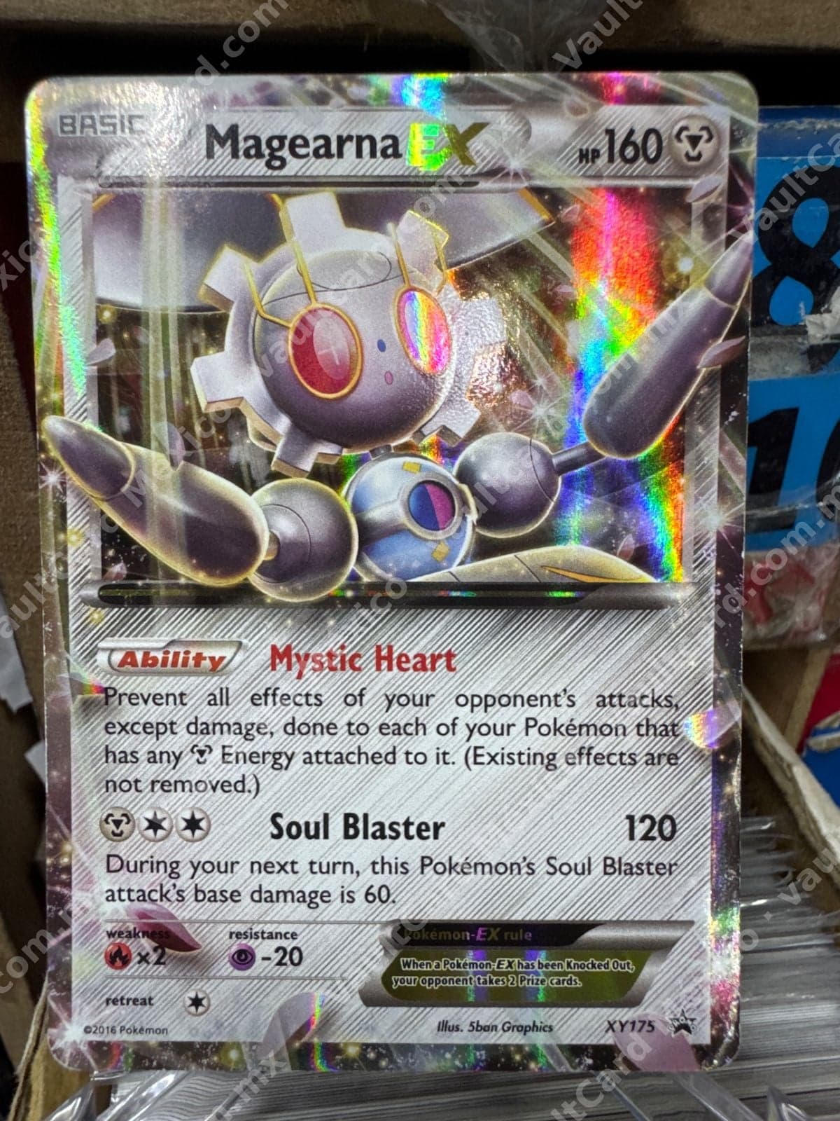 Magearna EX XY175 - Promo Black Star Inglés