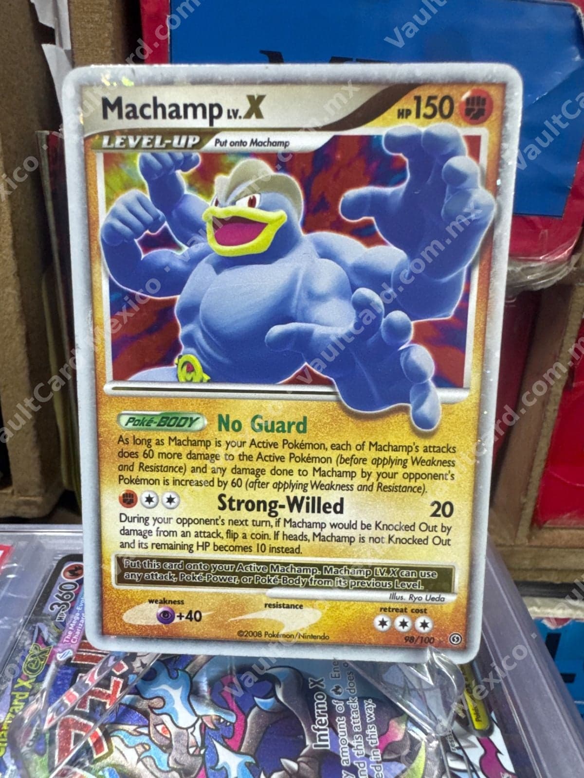 Machamp LV.X 98/100 - Stormfront Inglés