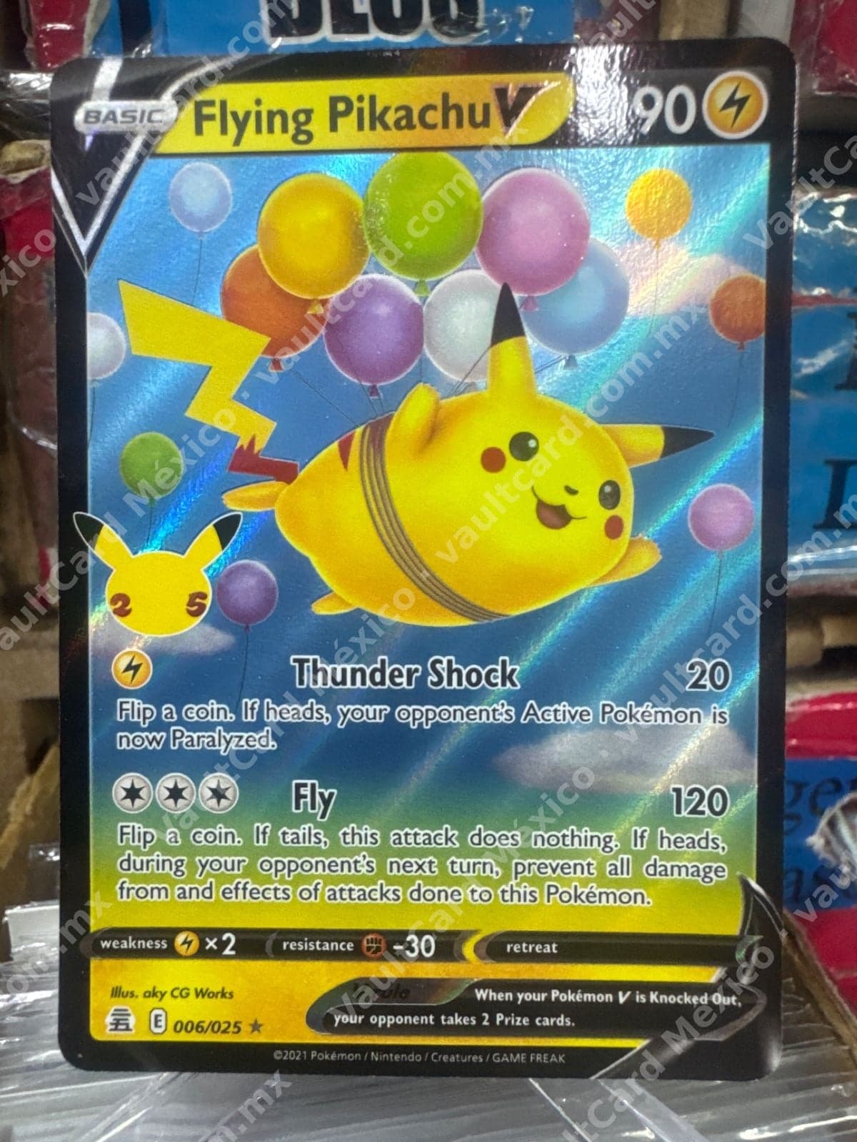 Flying Pikachu V 006/025 - Celebrations (CEL) Inglés