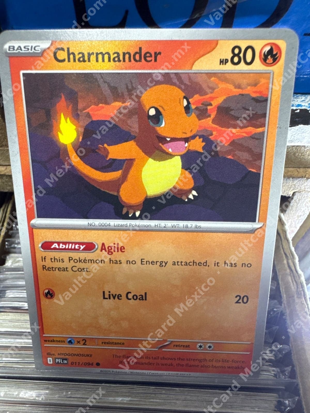 Charmander 011/094 - PFL Inglés