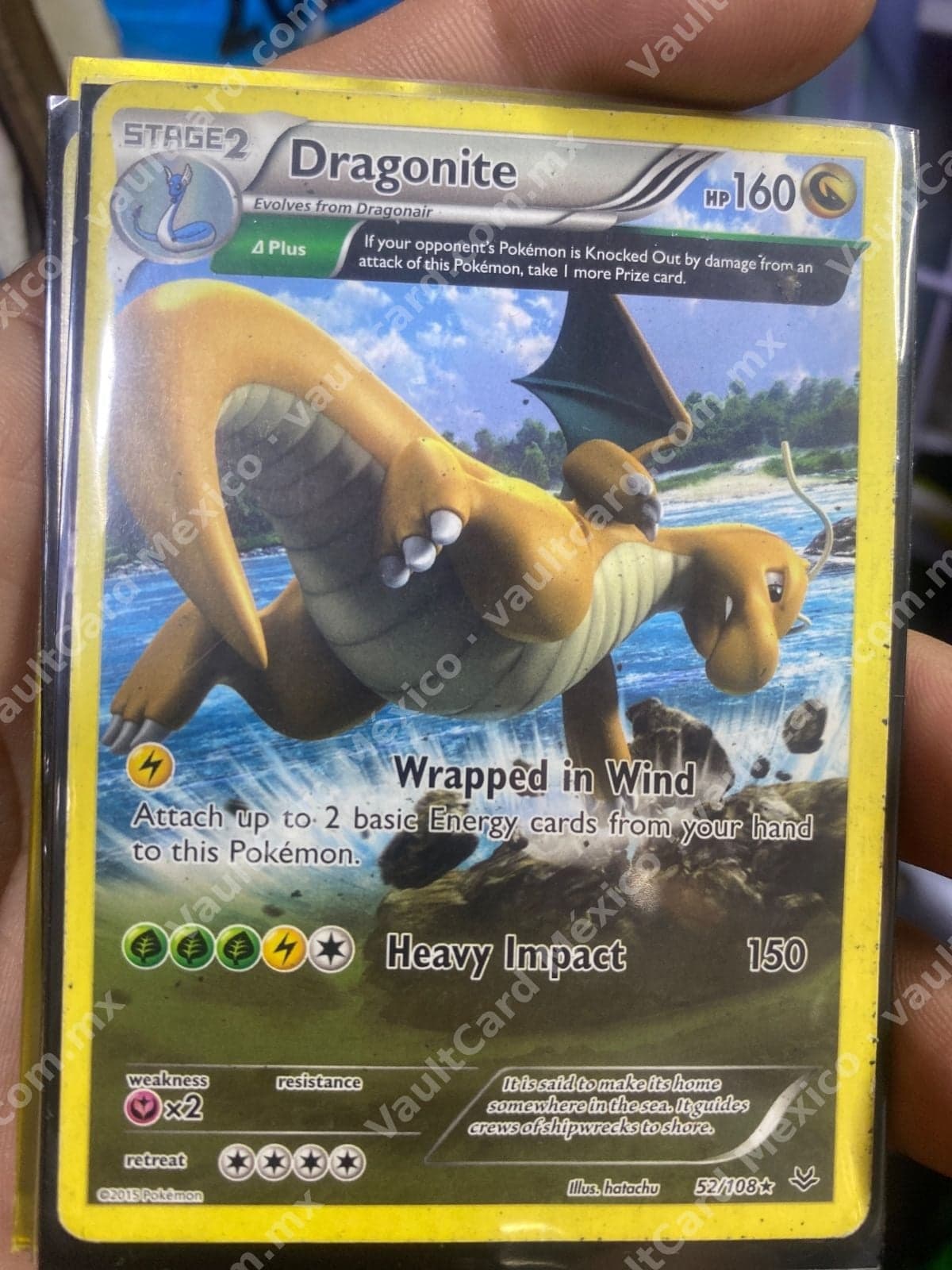Dragonite 52/108 - Roaring Skies (ROS) Inglés Holo