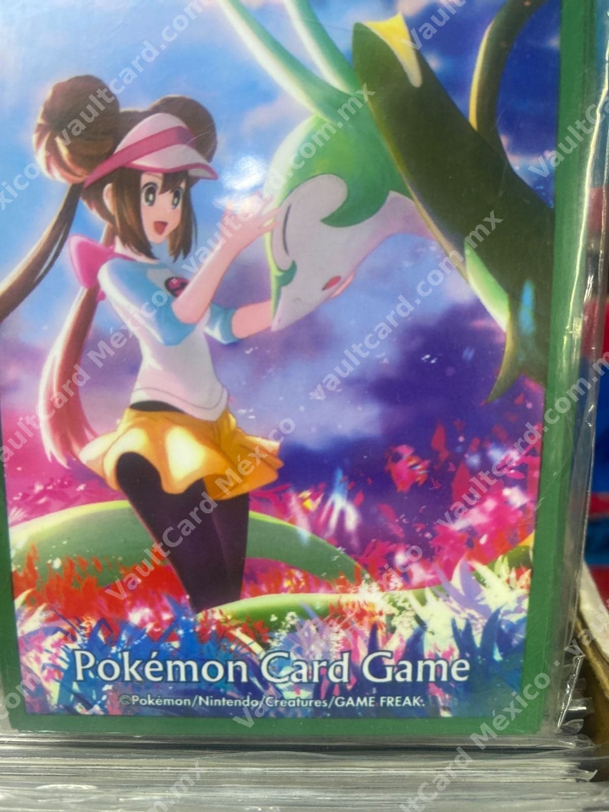 Protectores (Sleeves) Pokémon Card Game - Rosa (Mei) y Serperior Japonés