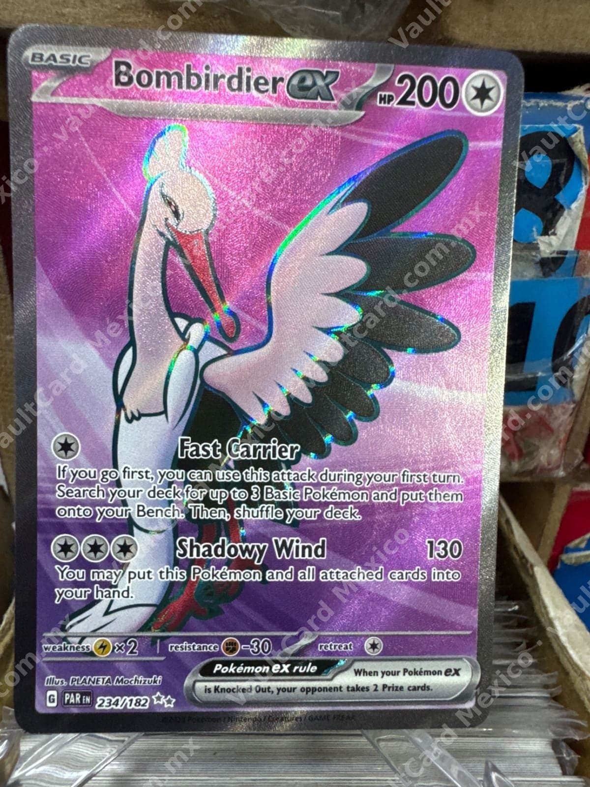 Bombirdier ex 234/182 - Paradox Rift (PAR) Inglés - Special Illustration Rare