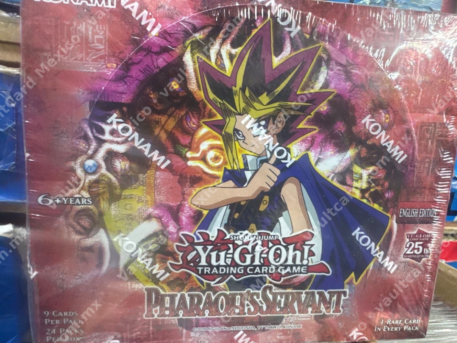 Yu-Gi-Oh! Pharaoh's Servant Booster Box Sellada - Inglés 25th Anniversary (24 Sobres)