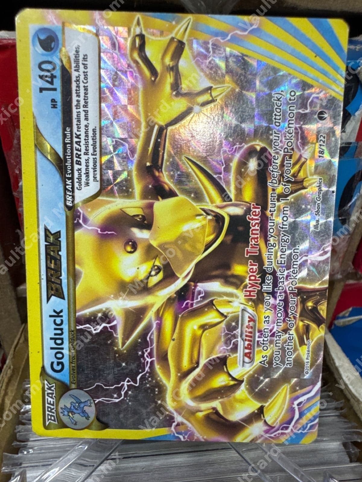 Golduck BREAK 18/122 - BREAKpoint (BKP) Inglés