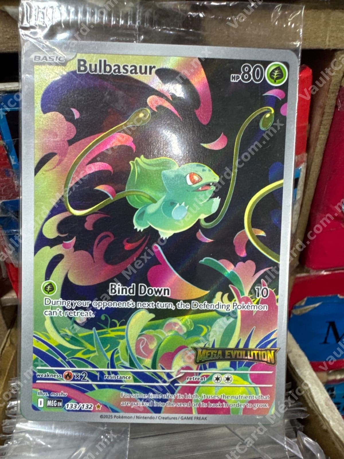 Bulbasaur 133/132 - (MEG) Inglés - Illustration Rare