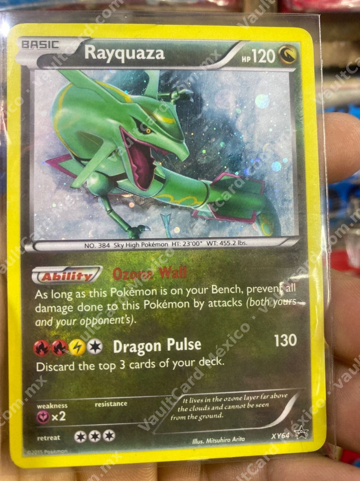 Rayquaza XY64 Promo Holo - XY Black Star Promos Inglés