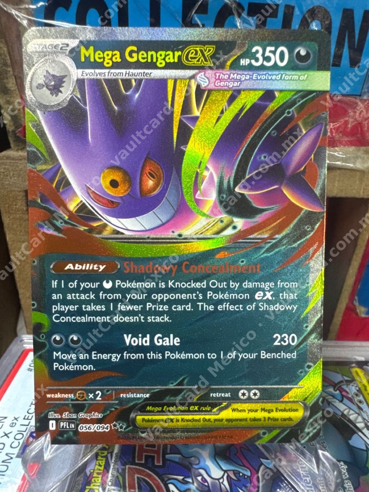 Mega Gengar ex 056/094 - (PFL) Inglés