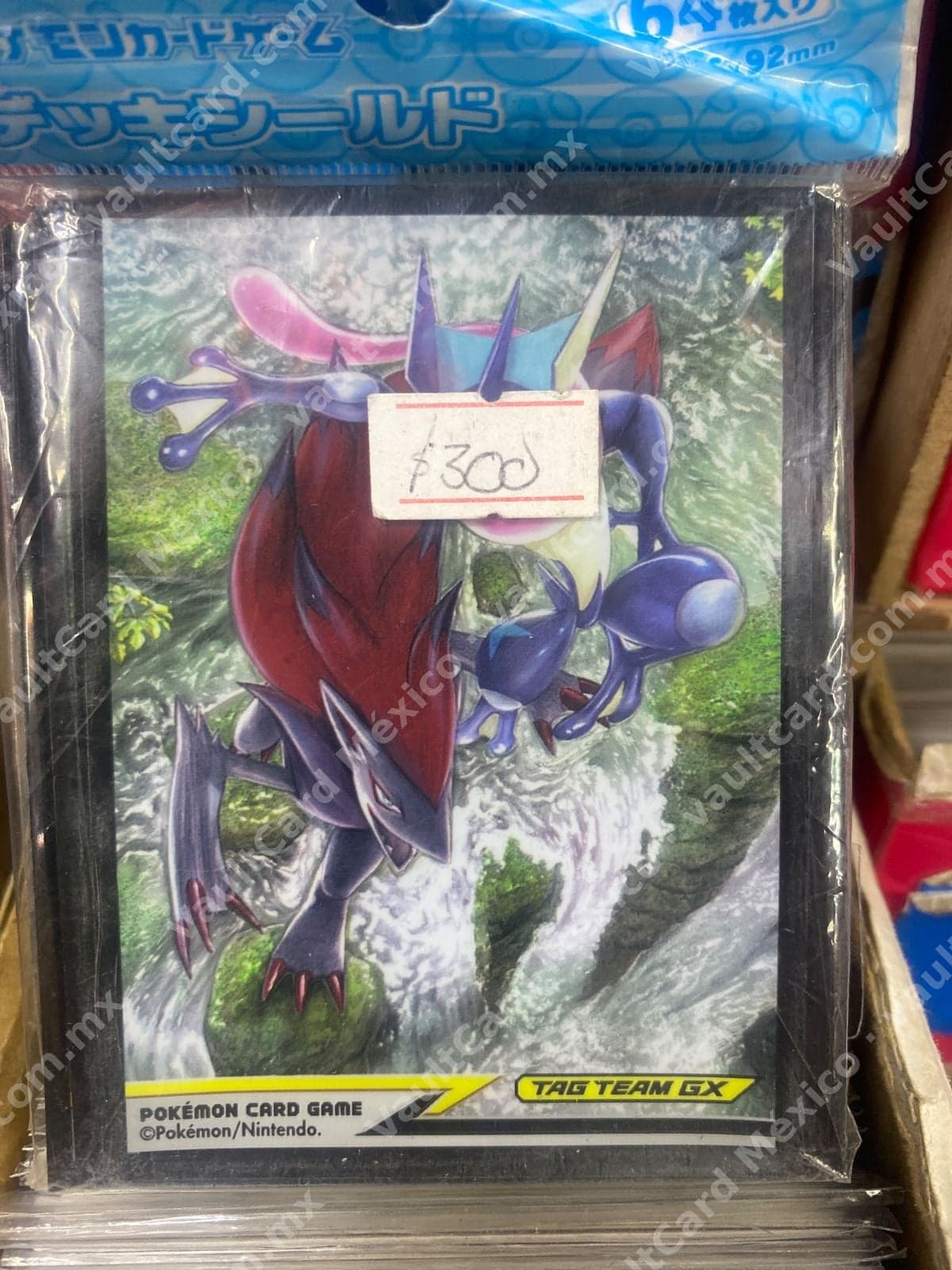 Micas Protectoras Pokémon Greninja & Zoroark GX Tag Team - Japonés (64 pzs)
