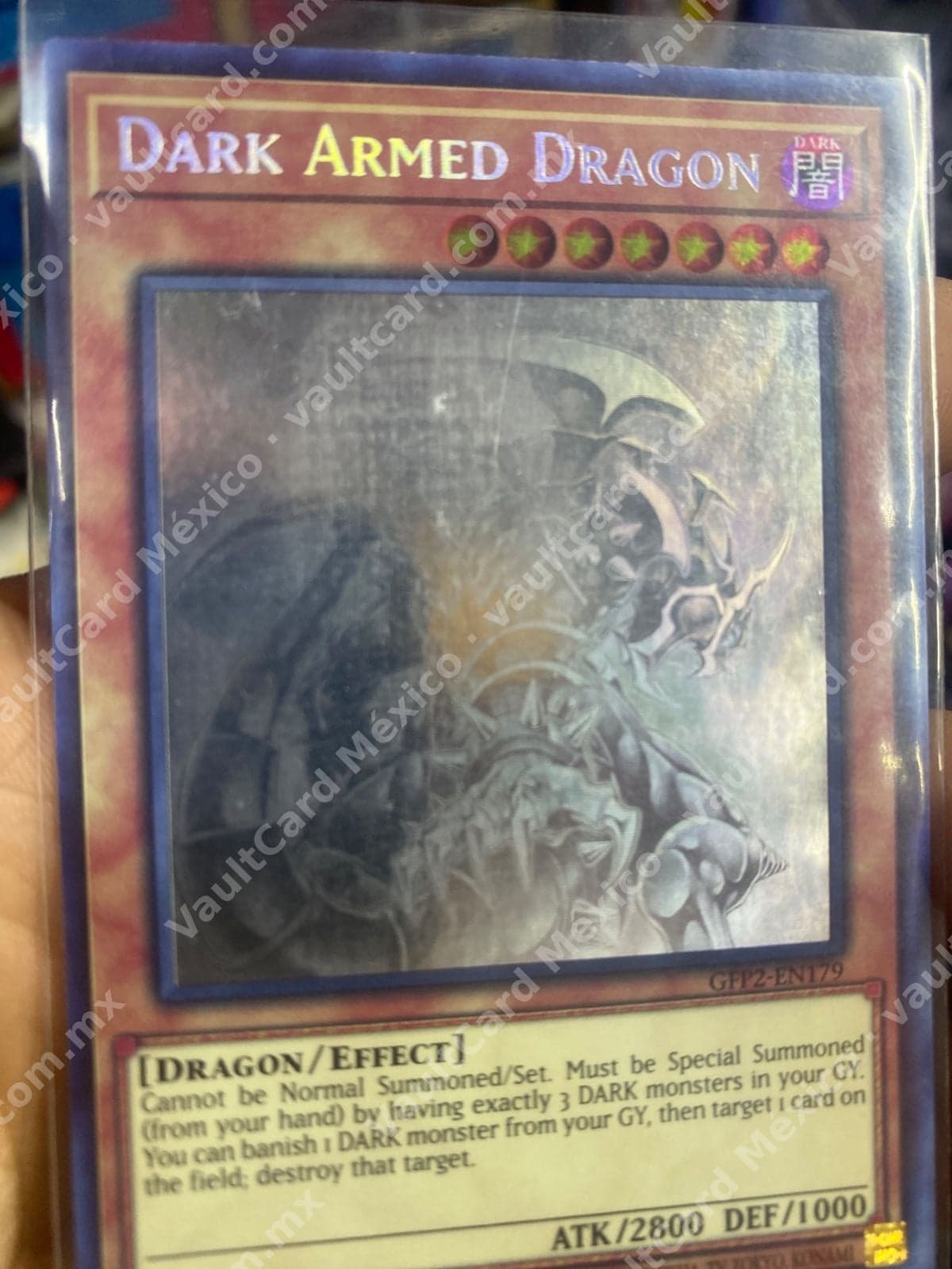 Dark Armed Dragon GFP2-EN179 Ghost Rare Inglés