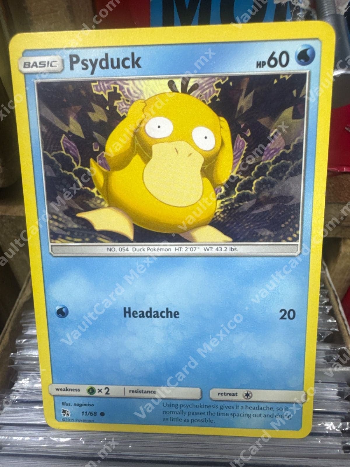 Psyduck 11/68 - Hidden Fates (HIF) Inglés