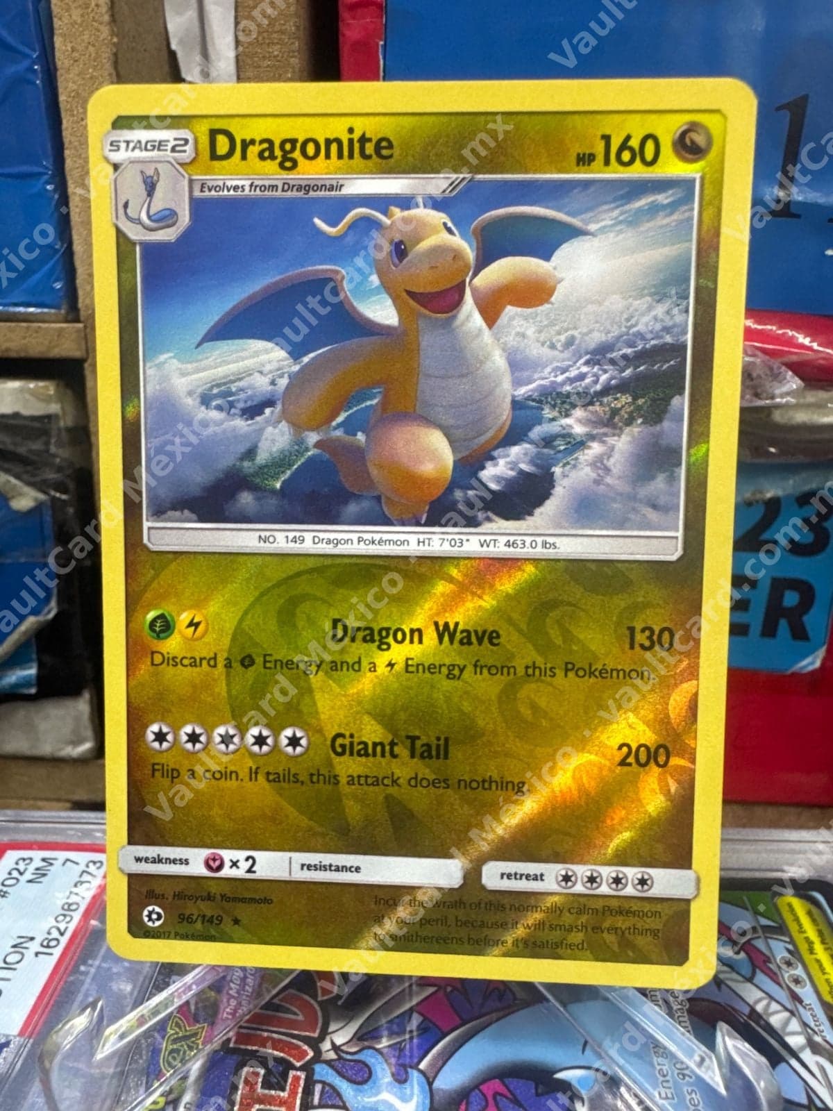 Dragonite 96/149 - Sun & Moon Base Set (SUM) Inglés Holo