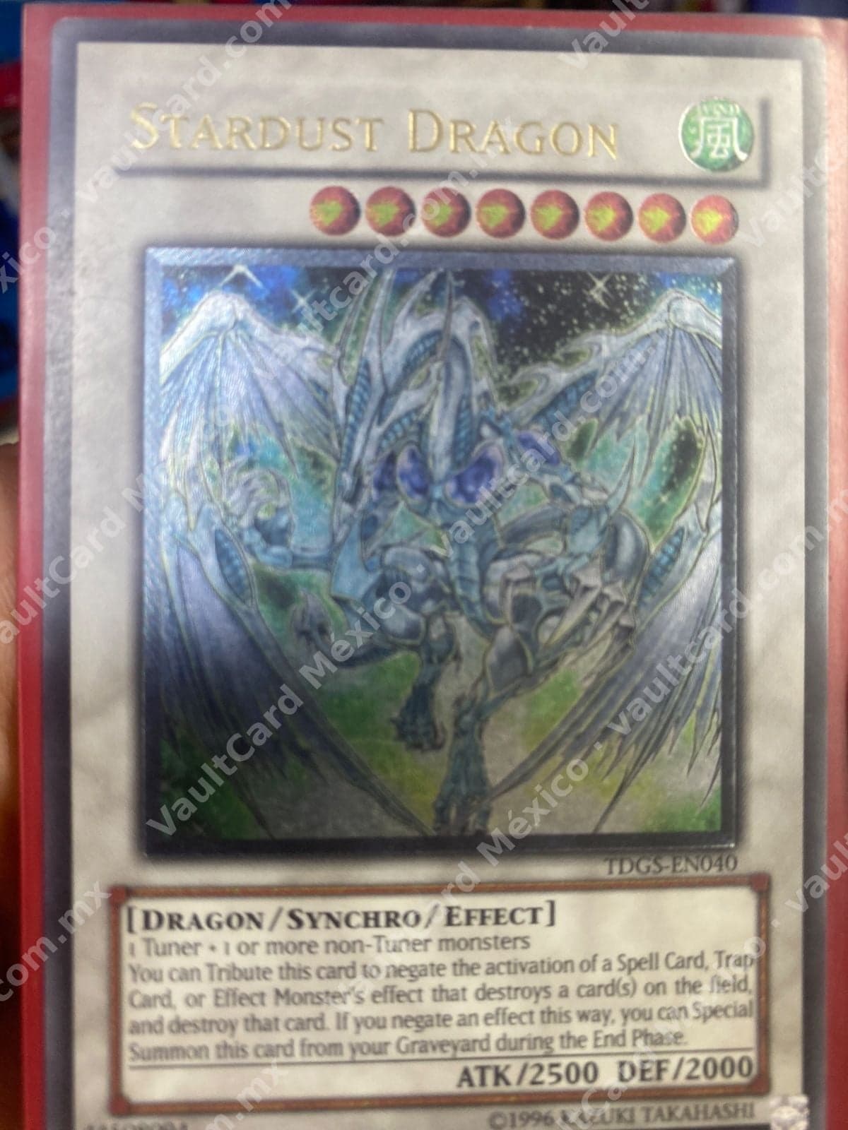 Stardust Dragon TDGS-EN040 Ultimate Rare - Inglés