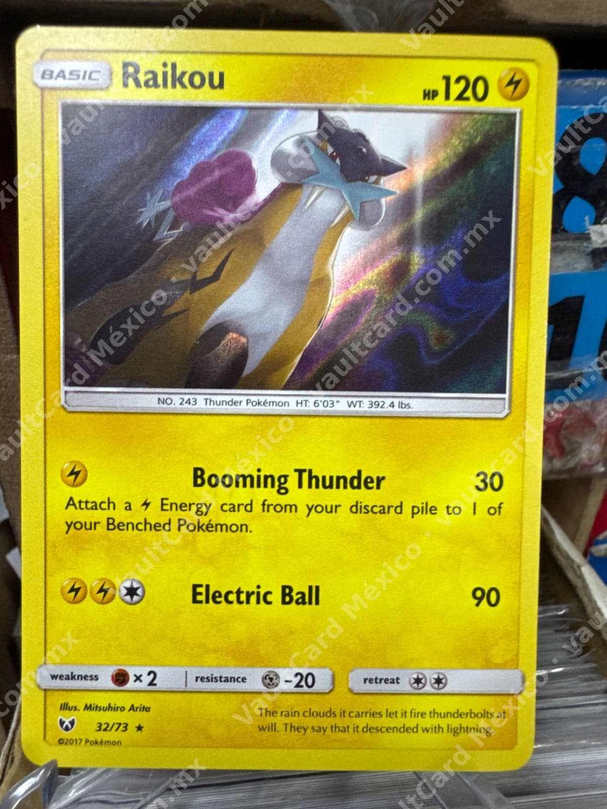 Raikou 32/73 - Shining Legends (SLG) Inglés Holo