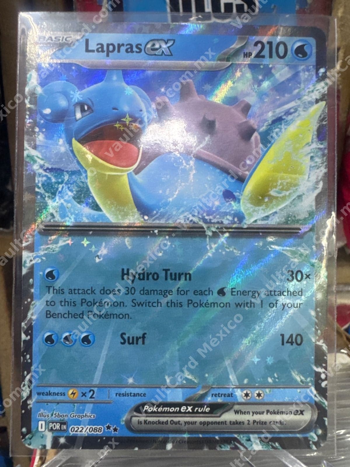 Lapras ex 022/088 - (POR) Inglés