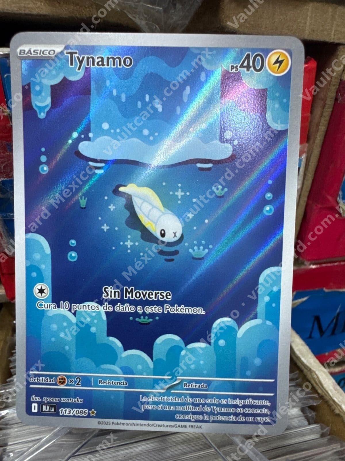 Tynamo 113/086 - (BLK) Español - Illustration Rare