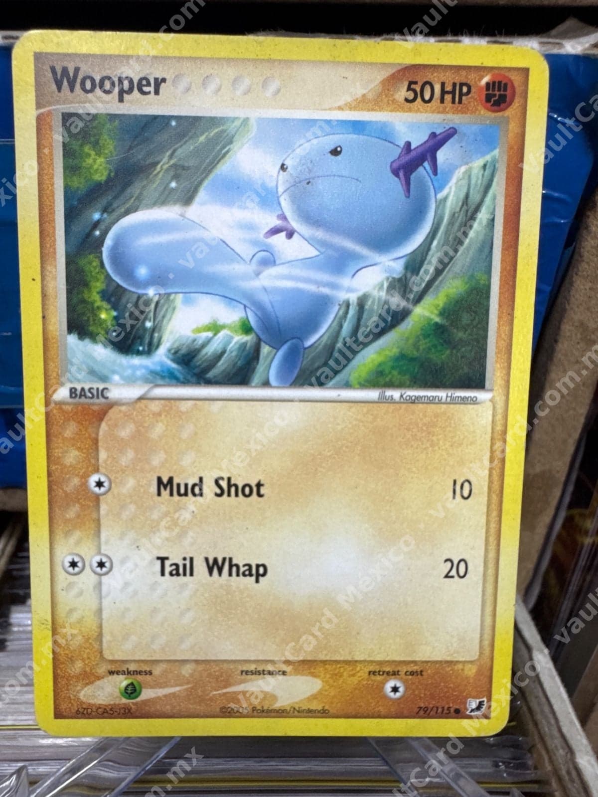 Wooper 79/115 - EX Unseen Forces Inglés