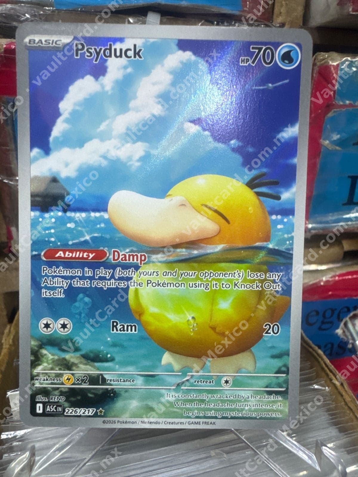 Psyduck 226/217 - (ASC) Inglés - Illustration Rare