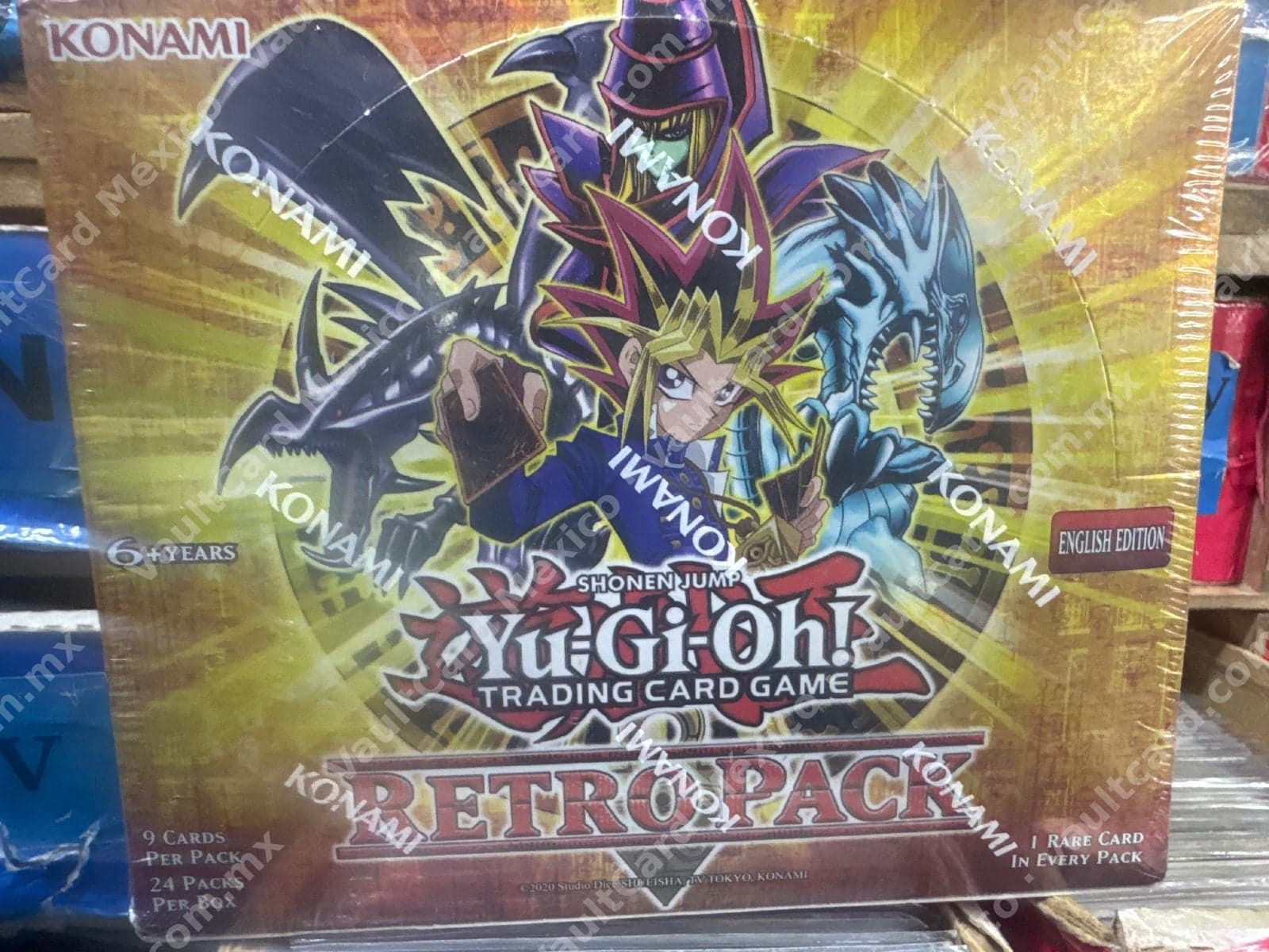 Yu-Gi-Oh! Retro Pack Booster Box Sellada - English Edition (24 Packs)
