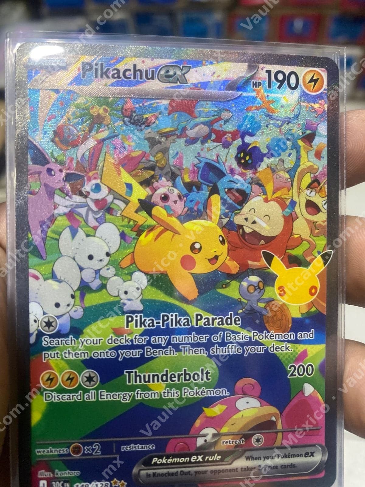 Pikachu ex 179/178 - Scarlet & Violet 151 (MEW) Inglés - Special Illustration Rare